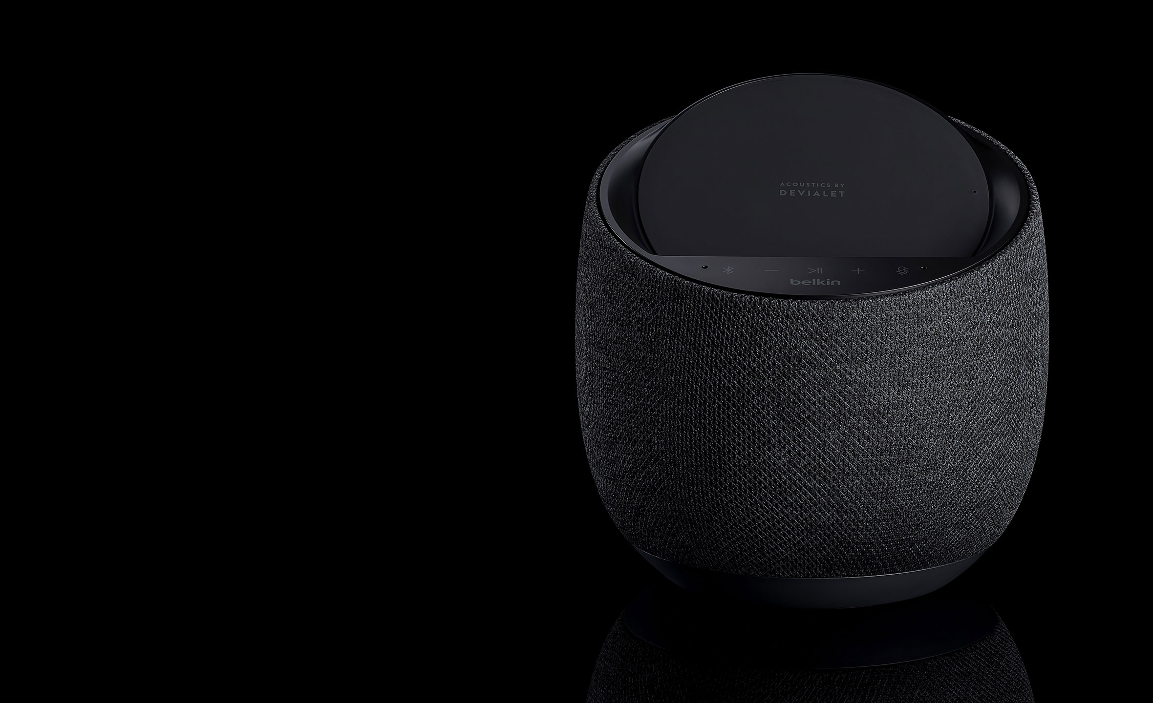 Belkin Acoustics by Devialet スマートスピーカー BELKIN SOUNDFORM™ ELITE SMART SPEAKER + WIRELESS CHARGER