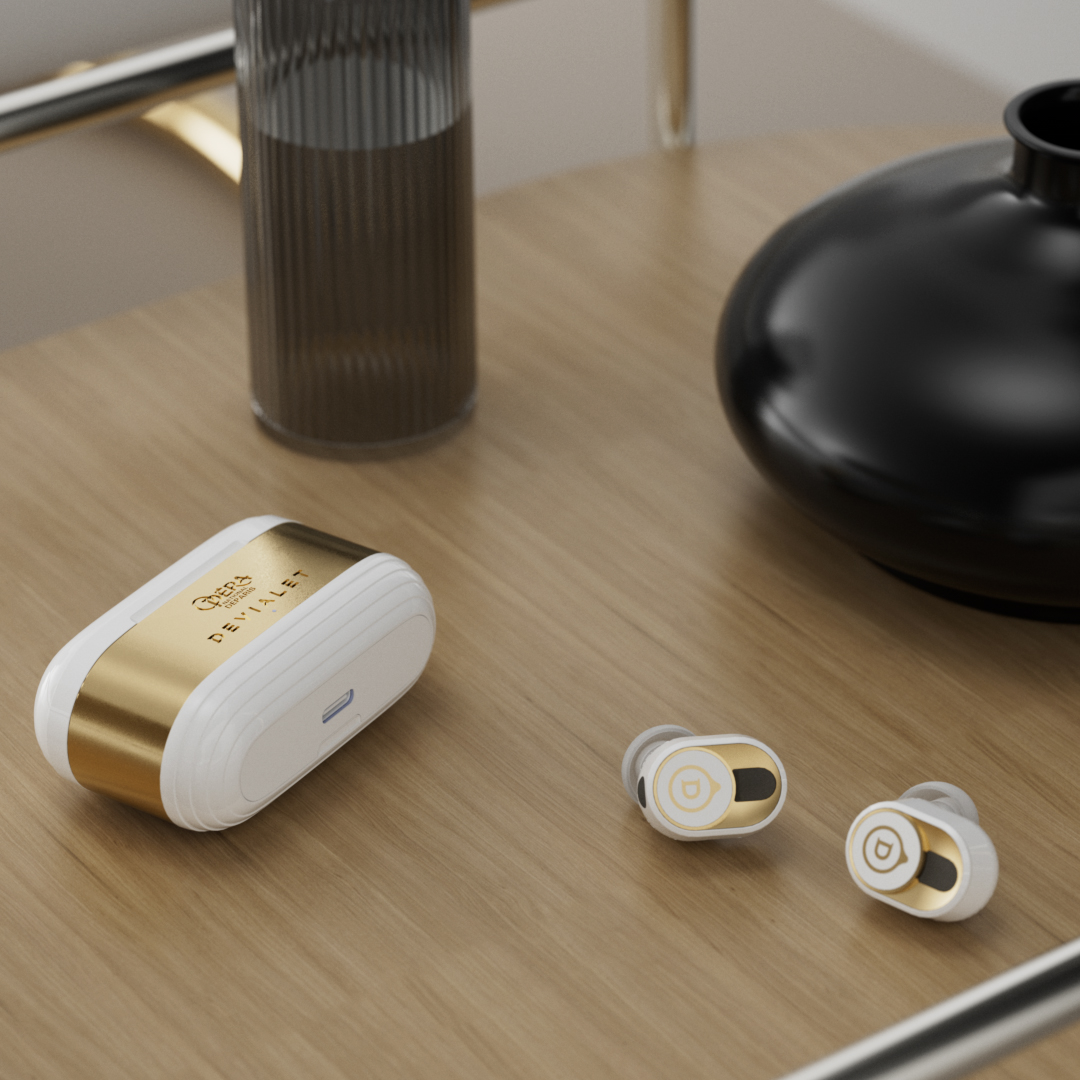 DEVIALET Gemin Ⅱ 【新品未開封】 Devialet Gemini II Opéra de Paris - Golden Wireless Earbuds