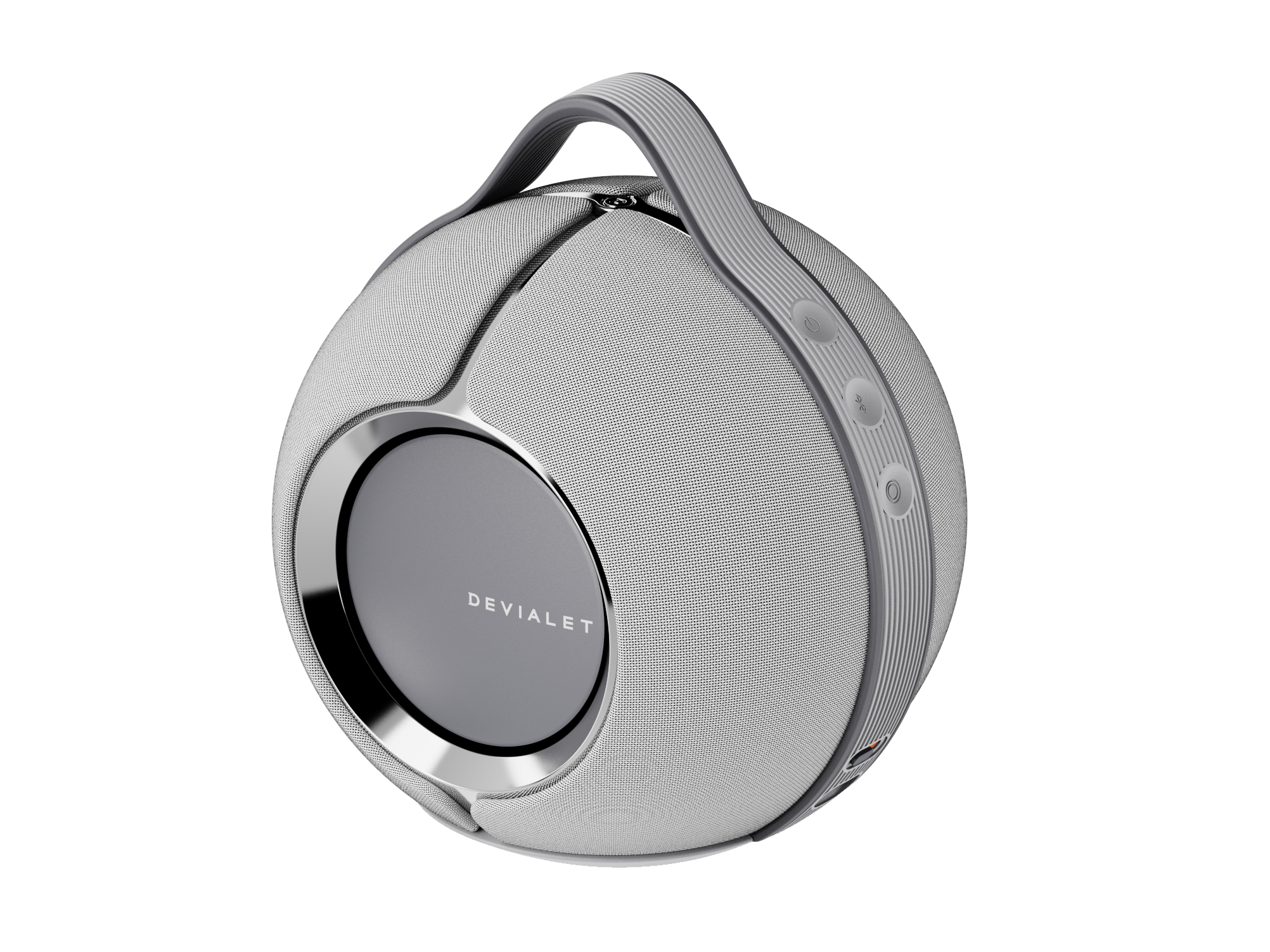 DEVIALT MANIA ワイヤレスチャージステーション付 Devialet Mania - ポータブル ハイフィデリティ スピーカー - ライトグレー