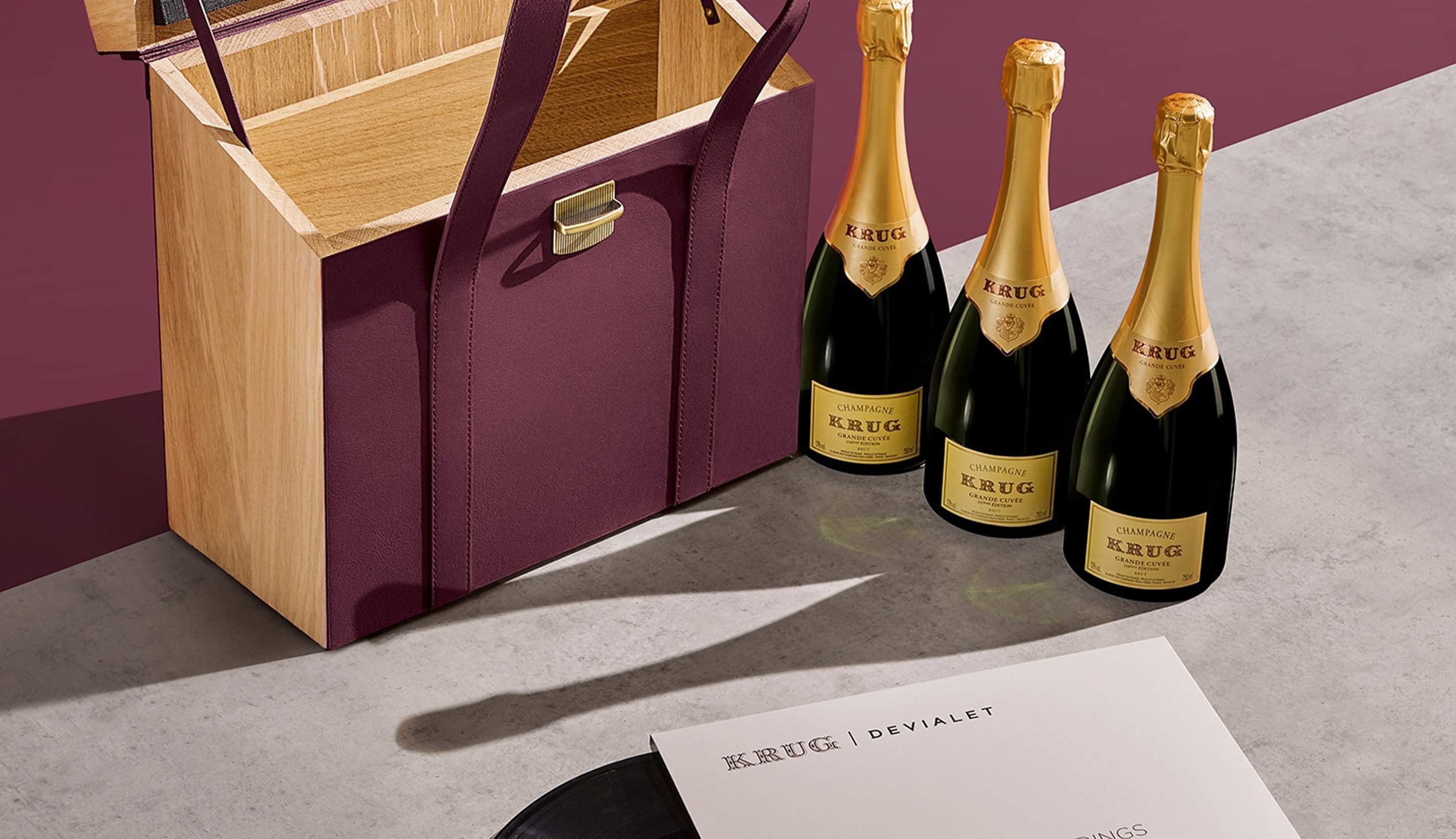 Krug and Devialet: the luxury box set of Lost Editions