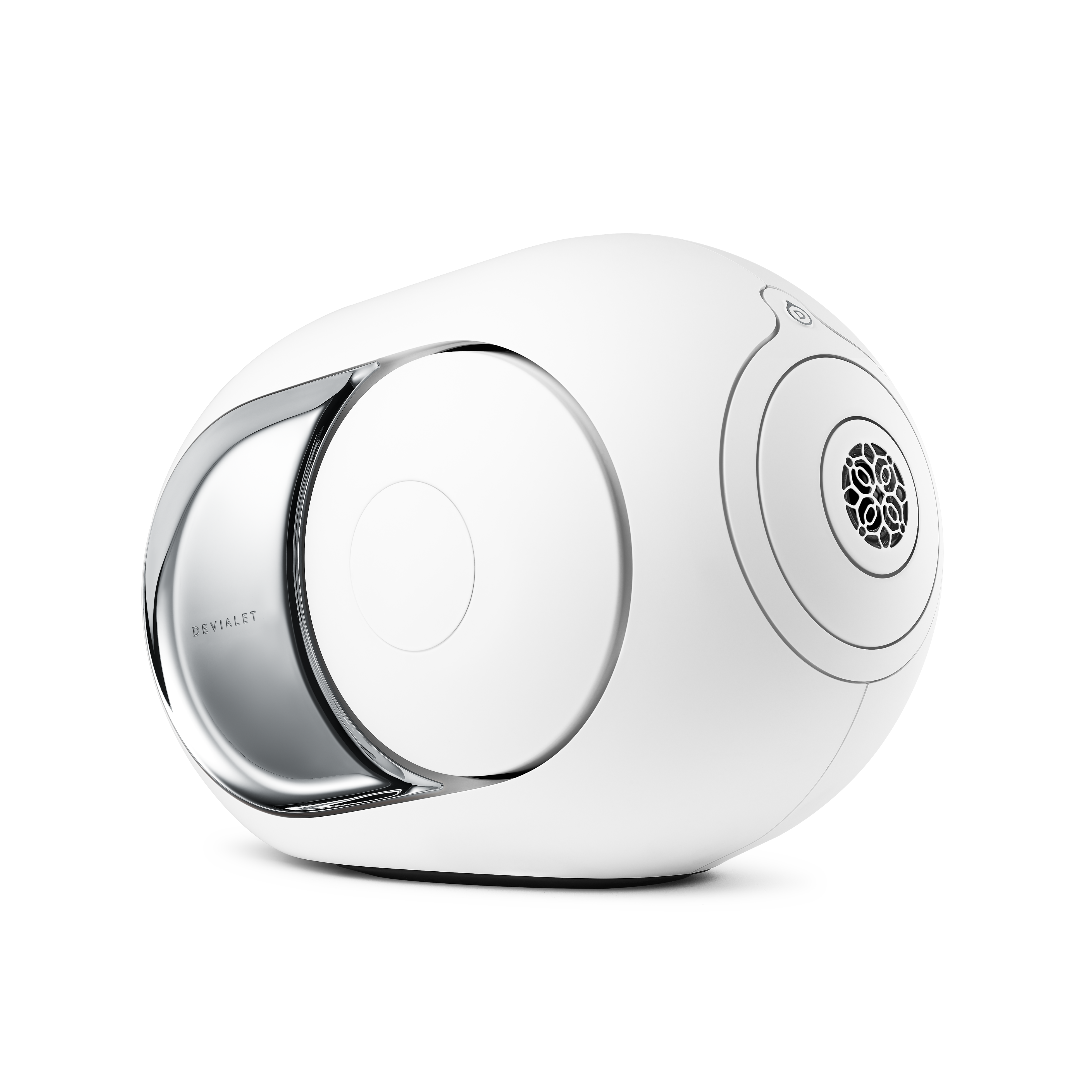 スピーカー・ウーファー Devialet Phantom 1 103db light chrome Phantom I 103 dB Light Chrome Stereo - High-end speaker