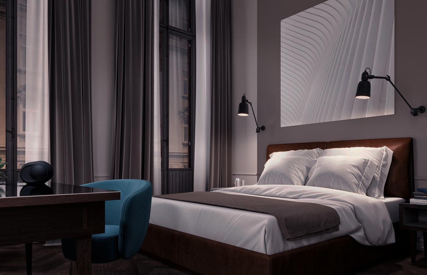 Devialet Phantom Reactor Custom Install professionnal visual 3D