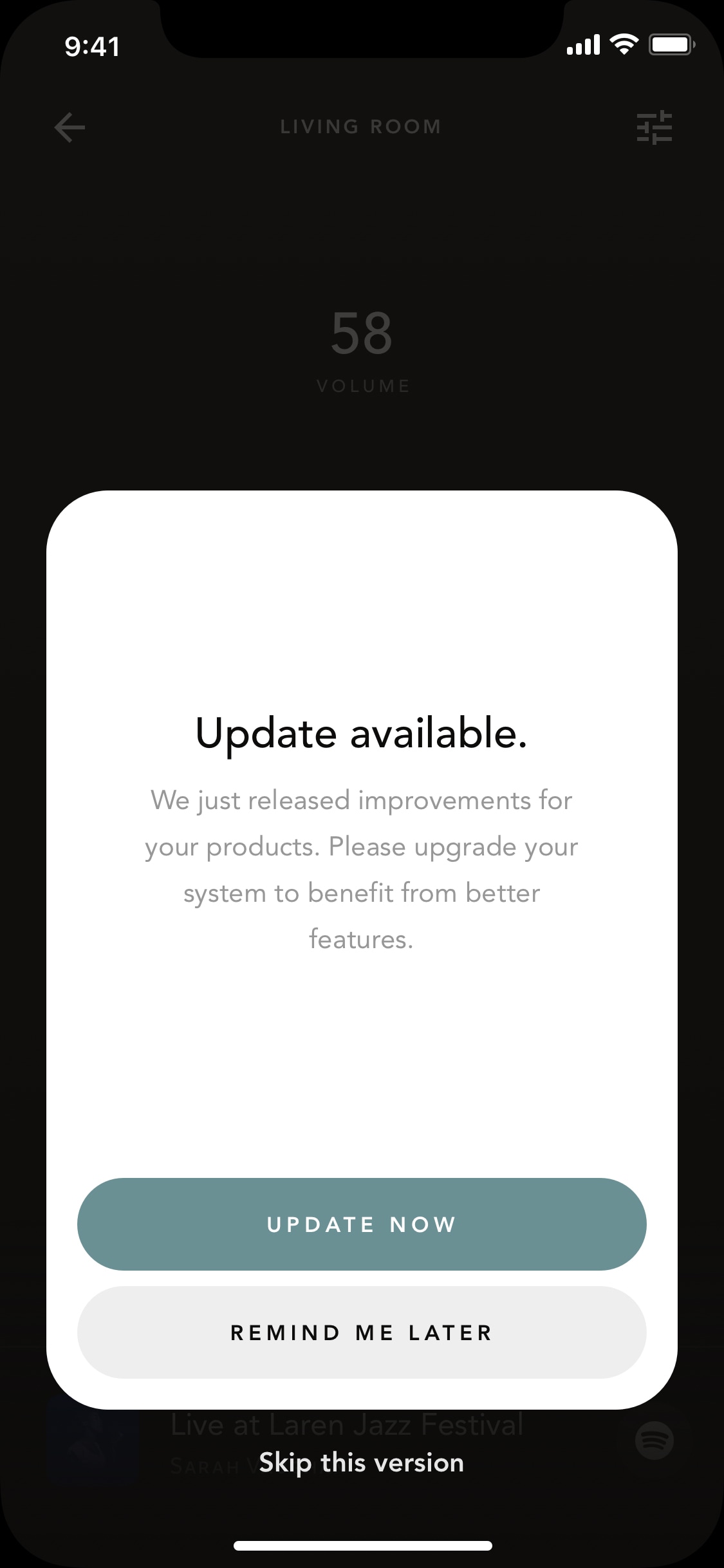 Devialet-app-update-mobile