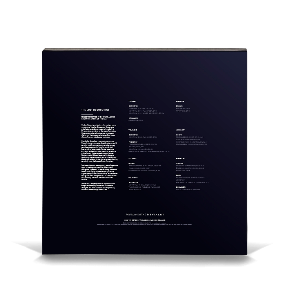 Devialet - The Lost Recordings - Emil Gilels - 2