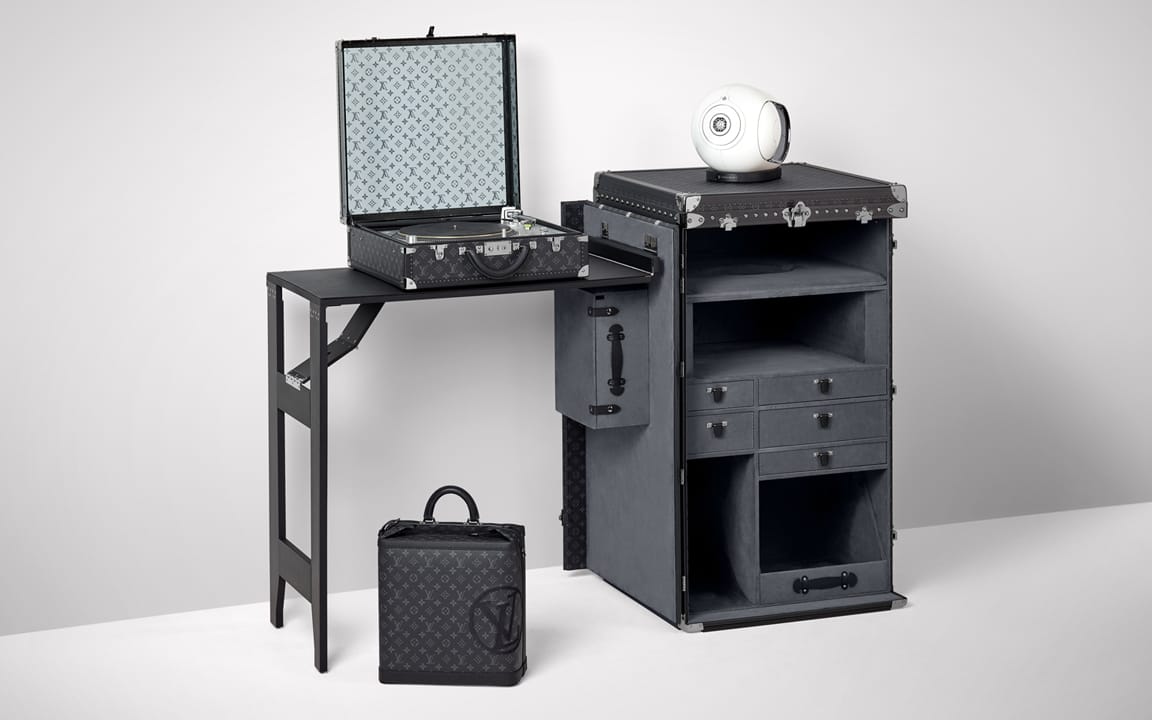 Devialet Louis Vuitton Dj Trunk